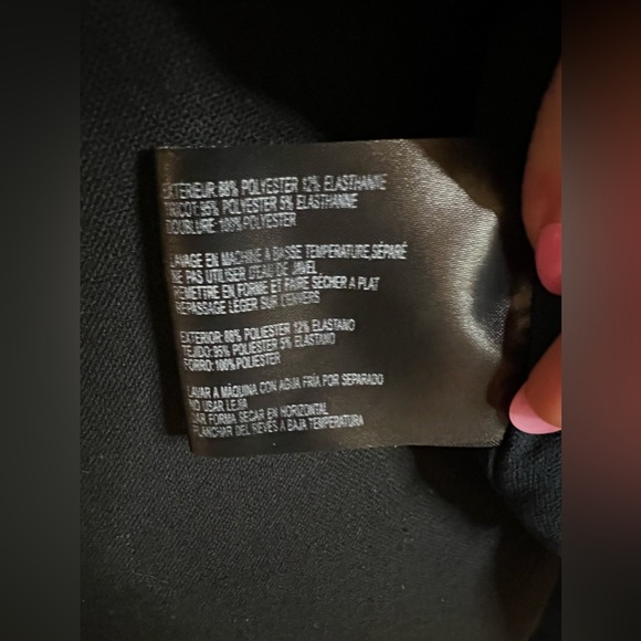 Bernardo asymmetrical zip faux suede jacket - Picture 2 of 4